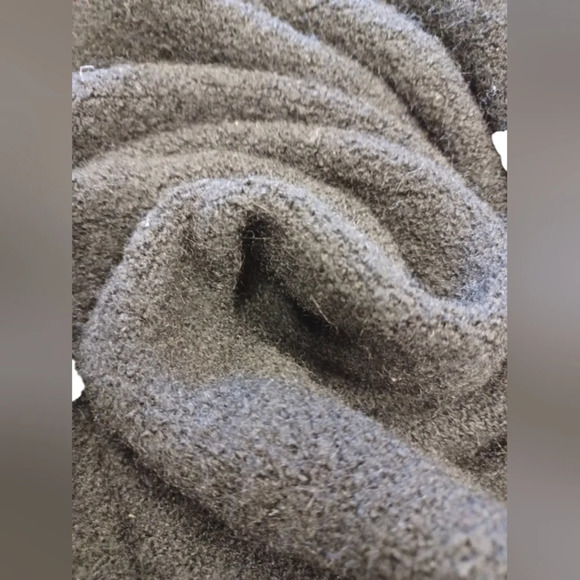 Free People EUC Black LS Cowl Neck Knit Sweater Size Small - Picture 7 of 10